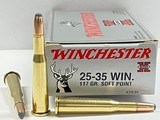 Winchester 25-35 Win. 117gr. Soft-Point Factory New Condition! - 1 of 7