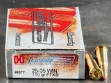 Hornady Leverevolution 25-35 Win. 110 Grain FTX New!