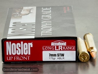 Nosler Trophy Grade 7mm STW 175 Grain Accubond Long Range New!