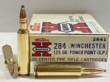 Winchester 284 Win. 125 Grain Power-Point 20 Round Boxes Like New! - 1 of 4