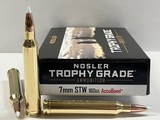 Nosler Trophy Grade 7mm STW 160 Grain AccuBond New! - 1 of 2