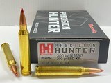 New! Hornady Precision Hunter 300 Win Mag 200gr ELD-X 200 Round Full Case - 2 of 4