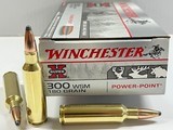 Winchester 300 WSM 180gr. Power-Point New! - 1 of 3