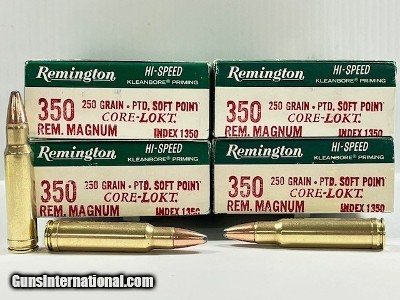 Remington 350 Rem Mag 250gr Core Lokt in Like New Condition!