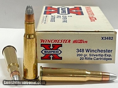 Winchester 348 Win 200gr Silvertip Exp. Excellent Condition!