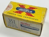 Western 351 Winchester SL 180 GR. Soft Point 50 Round Factory Box - 2 of 7