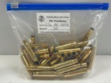 NEW! Winchester & Jamison 356 Win Brass 50 Count Bags Nice Clean Brass - 4 of 11