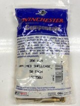 NEW! Winchester & Jamison 356 Win Brass 50 Count Bags Nice Clean Brass - 2 of 11