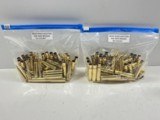 NEW! Winchester & Jamison 356 Win Brass 50 Count Bags Nice Clean Brass - 3 of 11