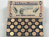 Navy Arms .41 Short Rimfire Factory Loaded 50 Round Box Excellent Condition! - 5 of 7