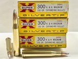 Winchester 300 H&H Mag 150gr & 180gr Silvertip Excellent Condition! Price in Listing - 2 of 10