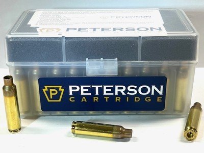 New! Peterson 284 Winchester Match Grade Brass 50 Count