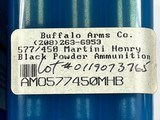 TEN-X & Buffalo Arms Co. 577-450 Martini-Henry Factory Loaded Ammo Like New! Price in Listing - 9 of 13
