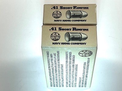 Navy Arms .41 Short Rimfire 50 Round Boxes in Excellent Condition! - Image 3 of 8