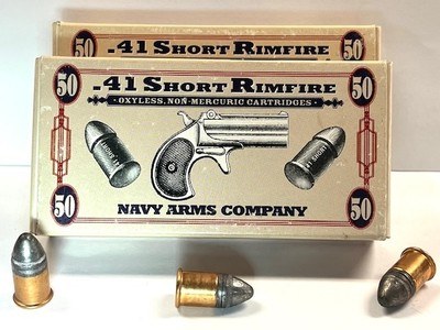 Navy Arms .41 Short Rimfire 50 Round Boxes in Excellent Condition!