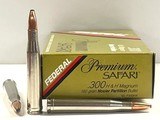Federal Premium Safari 300 H&H Mag 180gr Nosler Partition 20 Round Factory Like New! - 3 of 8