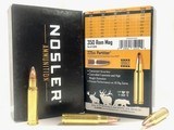 Nosler Custom 350 Rem Mag 225gr Partition 40 Rounds in Factory Sealed Cases - 2 of 5