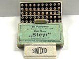 Sinoxid 9mm Steyr 50 Round Boxes in Great Condition Ammo is Clean