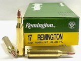 Remington 17 Rem 25 Grain Power-Lokt Hollow Point Super Nice Clean Ammo!
