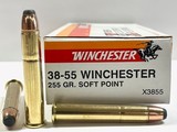 Winchester 38-55 Win 255gr Soft Point 20 Round Factory Loaded Boxes in Like New Condition!