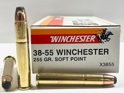 Winchester 38 55 Win 255gr Soft Point 20 Round Factory Loaded Boxes in Like New Condition!