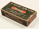 Remington 41 Short Rimfire 50 Round Dogbone Box Excellent! - 2 of 6