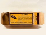 Western Cartridge 41 Short Rim Fire 130 Grain Lubaloy Smokeless Powder 49 Rounds Excellent! - 5 of 7