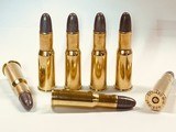 Precision Handloaded 577/450 Martini-Henry 472gr Lead RN Black Powder Jamison Brass 25 Rnds Nice! - 4 of 5