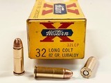 Winchester Western 32 Long Colt 82 Grain Lubaloy Full 50 Round Box Nice Ammo! - Image 1 of 7