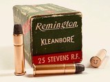 Remington Kleanbore 25 Stevens Long Rim Fire Full 50 Round Boxes Nice Ammo! - Image 2 of 6