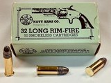 Navy Arms 32 Long Rimfire 50 Round Boxes In Like New Condition! - Image 1 of 7