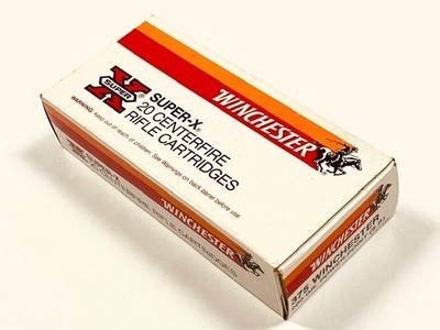 Winchester 375 Win 200gr Power-Point 20 Round Box Same Lot# Excellent Condition - Image 3 of 6