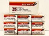 Winchester 375 Win 200gr Power-Point 20 Round Box Same Lot# Excellent Condition - Image 1 of 6