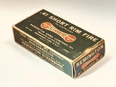 Remington UMC Kleanbore 41 Short Rimfire 50 Round Box Nice! - Image 4 of 8