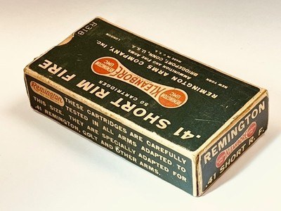 Remington UMC Kleanbore 41 Short Rimfire 50 Round Box Nice! - Image 5 of 8