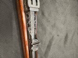 Customer FN Mauser 98 rifle in 30-06 hand engraved double set triggers - 11 of 15