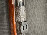 Customer FN Mauser 98 rifle in 30-06 hand engraved double set triggers - 9 of 15