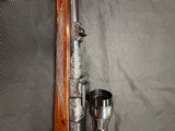Customer FN Mauser 98 rifle in 30-06 hand engraved double set triggers - 2 of 15