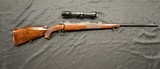 Customer FN Mauser 98 rifle in 30-06 hand engraved double set triggers - 6 of 15