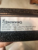 Browning Black Label Pro 3 DOT FS with Rail - 5 of 5