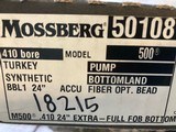 New Mossberg 500 Turkey .410 ga Bottomland Camo Never Fired - 4 of 16
