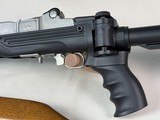 Ruger Mini-14 Stainless (1998) – ATI Folding Stock and Original Wood Stock - 9 of 17