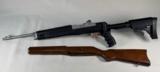 Ruger Mini-14 Stainless (1998) – ATI Folding Stock and Original Wood Stock - 2 of 17