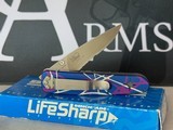 Benchmade 855-02 AL Color Trails Serrated Knife – Rare, Collectible! 2000-2001 - 3 of 4