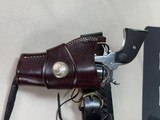 Pair of Custom Stainless 2008 Ruger New Vaqueros with Two Leather Belts & Holsters - 2 of 25