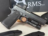 Springfield Prodigy 5" 9mm w/ AOS Dragonfly Red Dot & O-Light Valkyrie PL-3