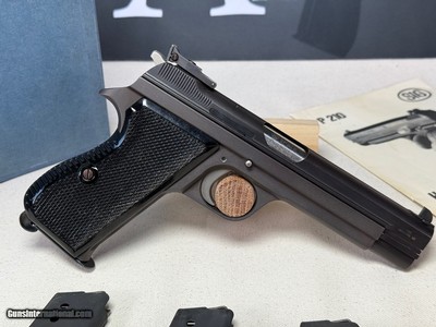 SIG P210-6 (Mid-1980s) - Exceptional Condition Rare