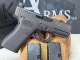 Glock G43X MOS 9mm – Black, Suppressor Sights, Unfired – 3 Mags, Box & Papers – One Owner - 2 of 7