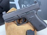 Glock G43X MOS 9mm – Black, Suppressor Sights, Unfired – 3 Mags, Box & Papers – One Owner - 6 of 7