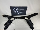 Exceptional Pair: Never Fired 2003 Consecutive Serial Number Ruger Vaquero Revolvers with Custom Double Holster - 18 of 23